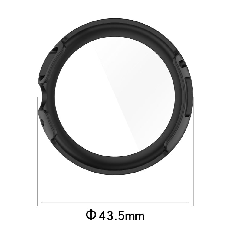 For Google Pixel Watch 2 PC + Tempered Film Integrated Watch Protective Case(Transparent White) - Watch Cases by PMC TechLife | Online Shopping South Africa | PMC TechLife