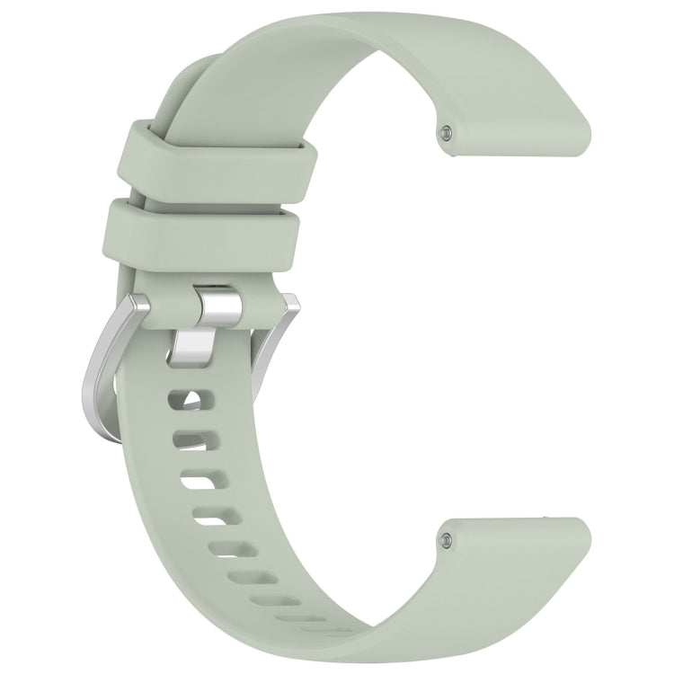Compatible with Garmin vivoactive 5 / Active 5 20mm Silicone Watch Band(Green) - Watch Bands by PMC TechLife | Online Shopping South Africa | PMC TechLife | Buy Now Pay Later Mobicred