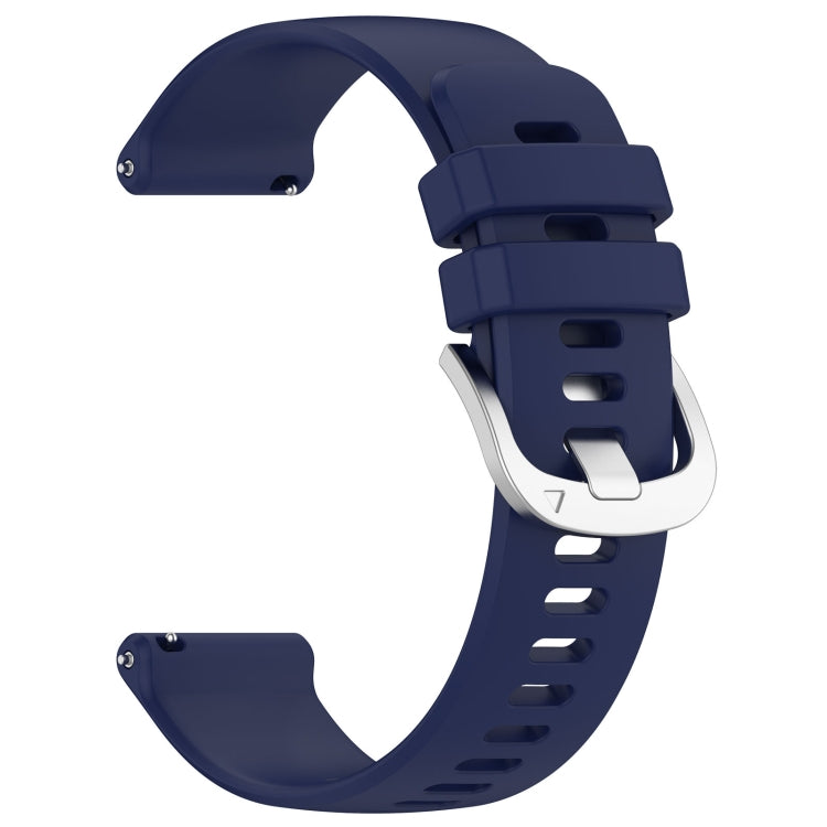 For Garmin vivoactive 5 / Active 5 20mm Silicone Watch Band(Dark Blue) - Watch Bands by PMC Jewellery | Online Shopping South Africa | PMC Jewellery