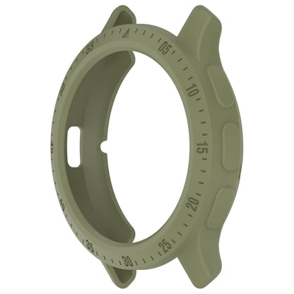 For Garmin Venu 3S Half Pack Hollow TPU Armor Watch Protective Case(Green) - Watch Cases by PMC Jewellery | Online Shopping South Africa | PMC Jewellery