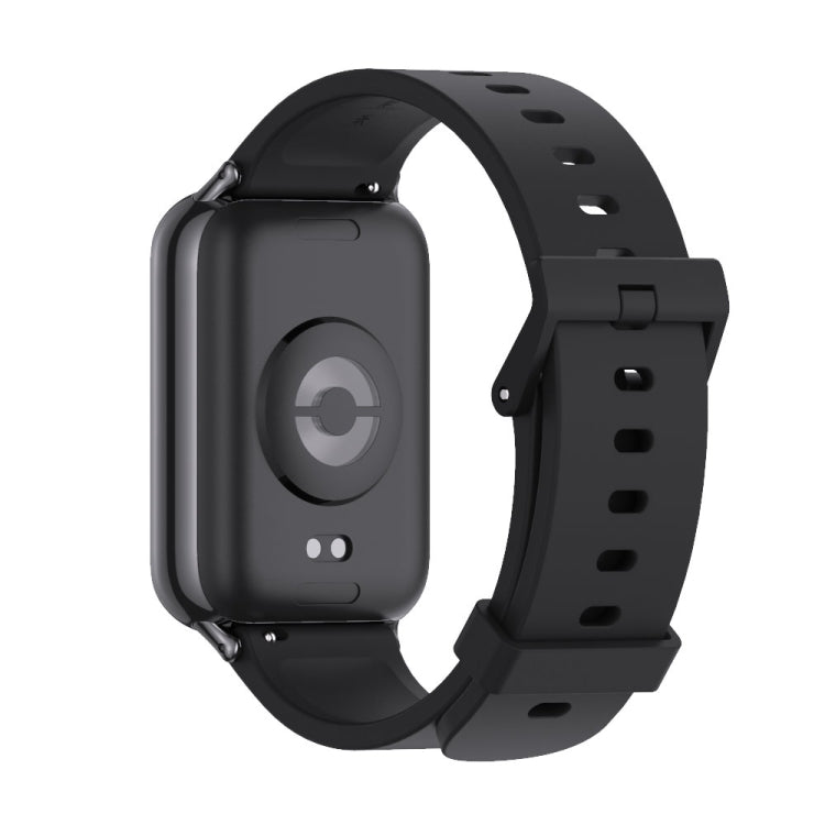 For Xiaomi Mi Band 8 Pro Mijobs Silicone Breathable Watch Band(Black) - Watch Bands by MIJOBS | Online Shopping South Africa | PMC Jewellery