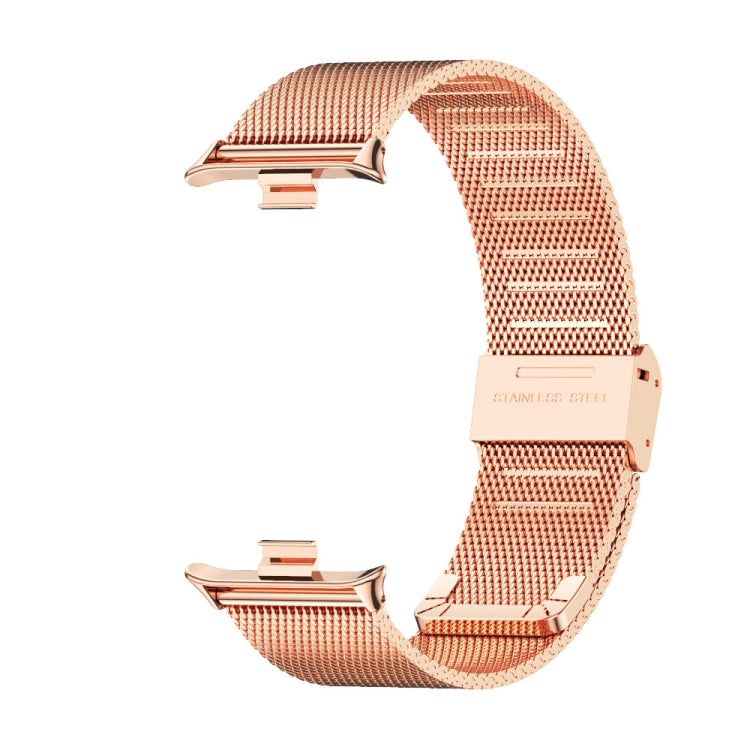 For Xiaomi Smart Band 9 Pro / 8 Pro Mijobs Milan Buckle Stainless Steel Watch Band(Rose Gold) - free shipping - PMC TechLife - Order now!