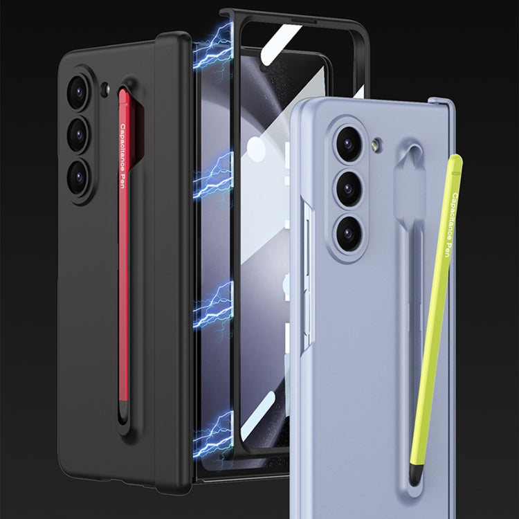 For Samsung Galaxy Z Fold5 5G GKK Magnetic Integrated Phone Case with Pen Slots, No Include Pen(Blue) - free shipping - PMC TechLife - Order now!