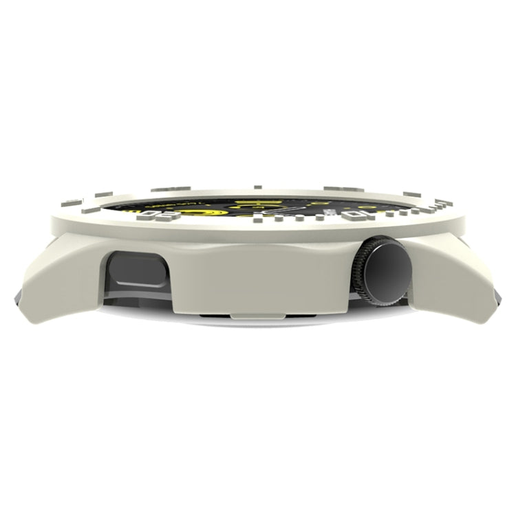 For Huawei Watch GT 4 Half Cover PC Watch Protective Case with Scale(Transparent) - Watch Cases by PMC TechLife | Online Shopping South Africa | PMC TechLife