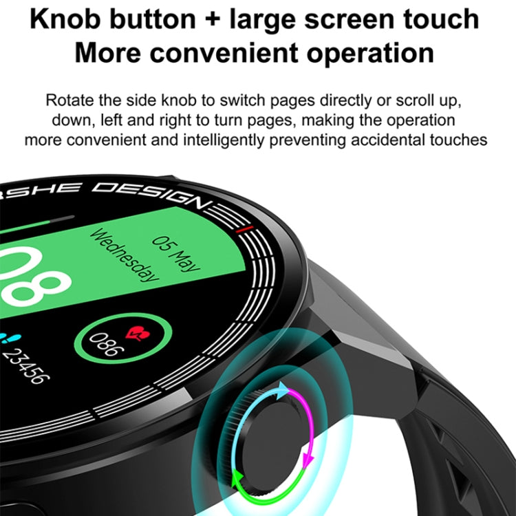 TM06 Smart Bracelet, 1.28 inch IP67 Waterproof Smart Watch, Bluetooth Call / Heart Rate / Blood Pressure / Blood Oxygen(White) - Smart Watches by PMC TechLife | Online Shopping South Africa | PMC TechLife