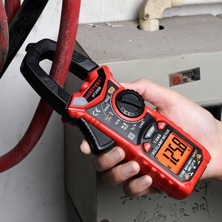 HABOTEST HT206B Auto-ranging High Precision Digital Clamp Multimeter - free shipping - PMC TechLife - Order now!