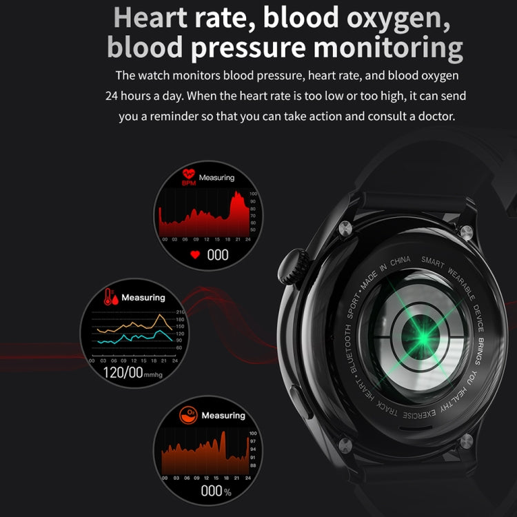 TM05 Pro Smart Bracelet, 1.46 inch Steel Band IP67 Waterproof Smart Watch, Bluetooth Call / Heart Rate / Blood Pressure / Blood Oxygen(Silver) - Smart Watches by PMC TechLife | Online Shopping South Africa | PMC TechLife | Buy Now Pay Later Mobicred