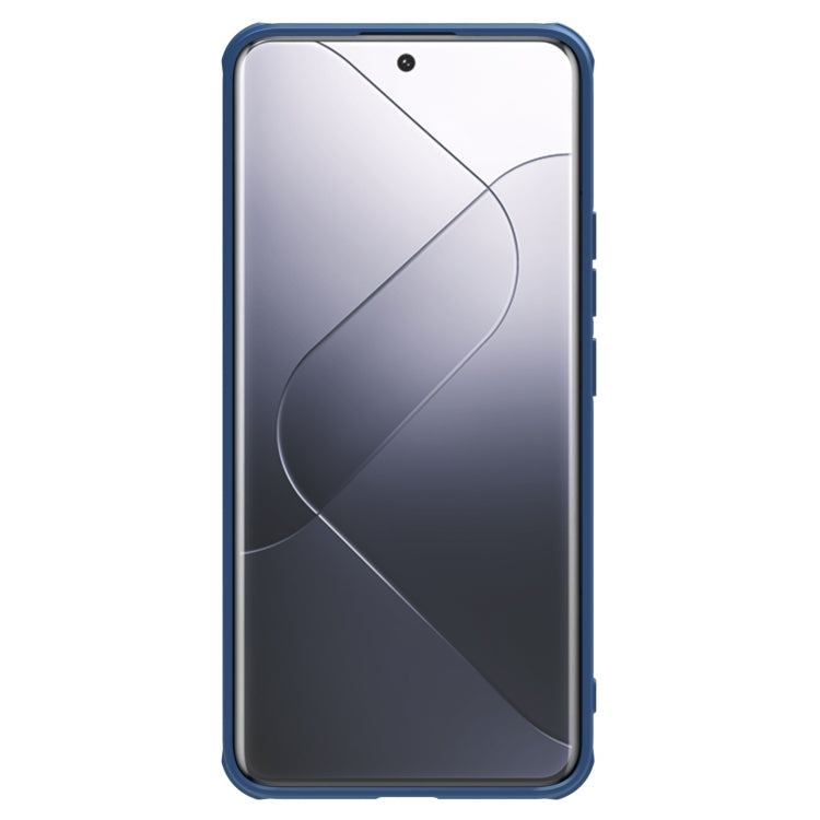 For Xiaomi 14 Pro NILLKIN Black Mirror Prop CD Texture Mirror MagSafe Magnetic Phone Case(Blue) - 14 Pro Cases by NILLKIN | Online Shopping South Africa | PMC TechLife | Buy Now Pay Later Mobicred