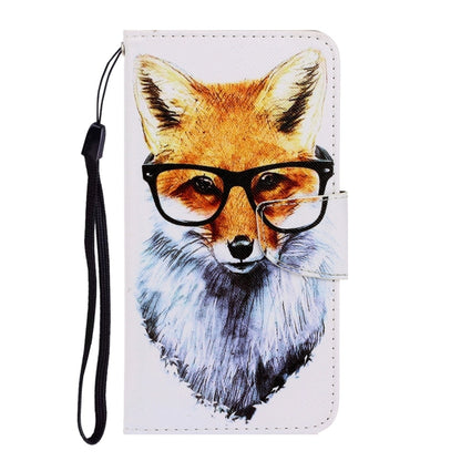 For Xiaomi Redmi 9A 3D Colored Drawing Horizontal Flip PU Leather Case with Holder & Card Slots & Wallet(Fox) - Xiaomi Cases by PMC Jewellery | Online Shopping South Africa | PMC Jewellery