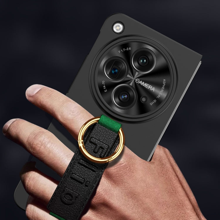 For OPPO Find N3 / OnePlus Open GKK Integrated Ultrathin Shockproof Phone Case with Ring Wrist Strap(Carbon Fiber) - OPPO Cases by GKK | Online Shopping South Africa | PMC TechLife | Buy Now Pay Later Mobicred
