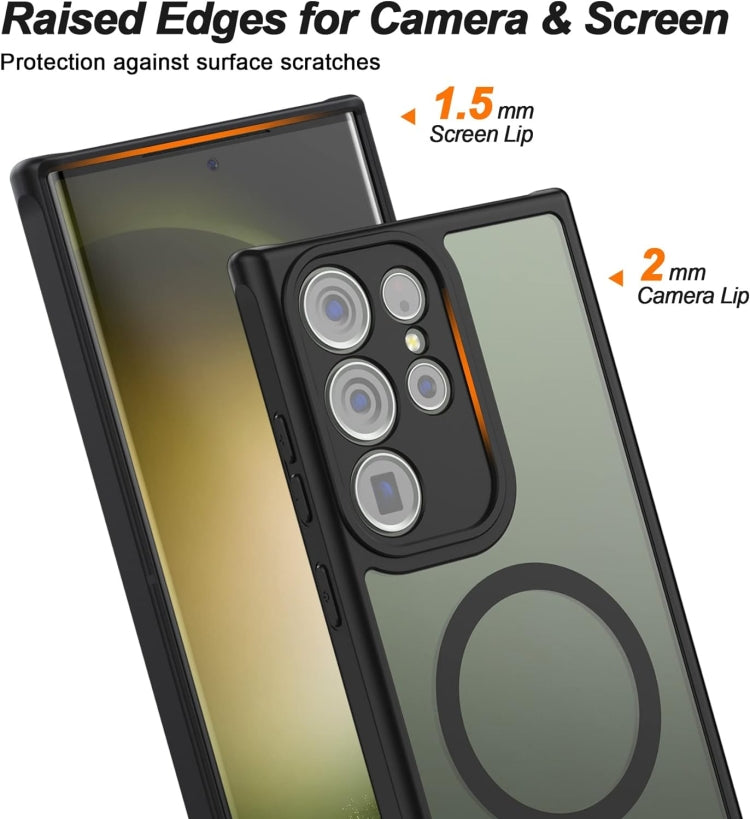 For Samsung Galaxy S23 Ultra 5G Fine Hole Skin Feel MagSafe Magnetic Phone Case - free shipping - PMC TechLife - Order now!