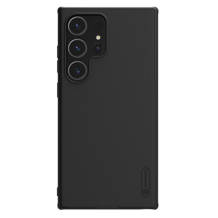 For Samsung Galaxy S24 Ultra 5G NILLKIN Frosted Shield Pro Magnetic Magsafe Phone Case(Black) - Galaxy S24 Ultra 5G Cases by NILLKIN | Online Shopping South Africa | PMC TechLife | Buy Now Pay Later Mobicred