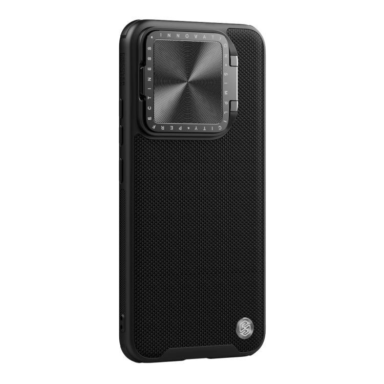 For Xiaomi 14 Pro NILLKIN Textured Prop Lens Protection Holder Nylon Phone Case(Black) - 14 Pro Cases by NILLKIN | Online Shopping South Africa | PMC TechLife | Buy Now Pay Later Mobicred