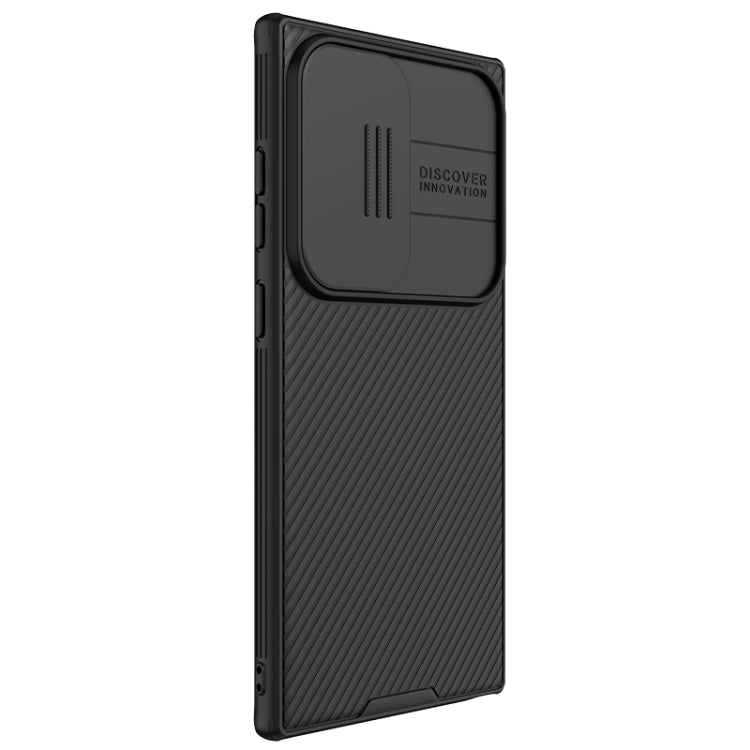 For Samsung Galaxy S24 Ultra 5G NILLKIN Black Mirror Pro Series Camshield PC Phone Case(Black) - Galaxy S24 Ultra 5G Cases by NILLKIN | Online Shopping South Africa | PMC TechLife | Buy Now Pay Later Mobicred