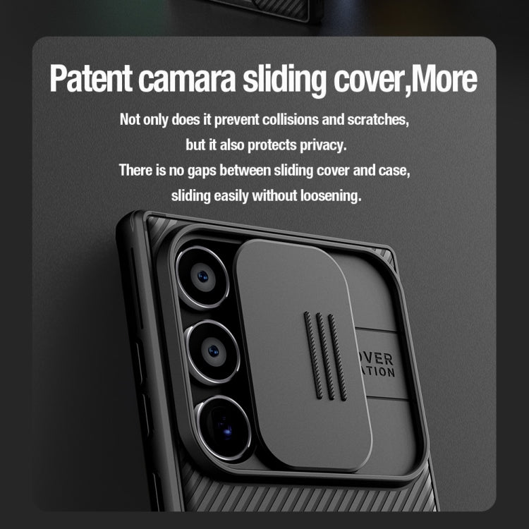 For Samsung Galaxy S24 Ultra 5G NILLKIN Black Mirror Pro Series Camshield PC Phone Case(Black) - Galaxy S24 Ultra 5G Cases by NILLKIN | Online Shopping South Africa | PMC TechLife | Buy Now Pay Later Mobicred