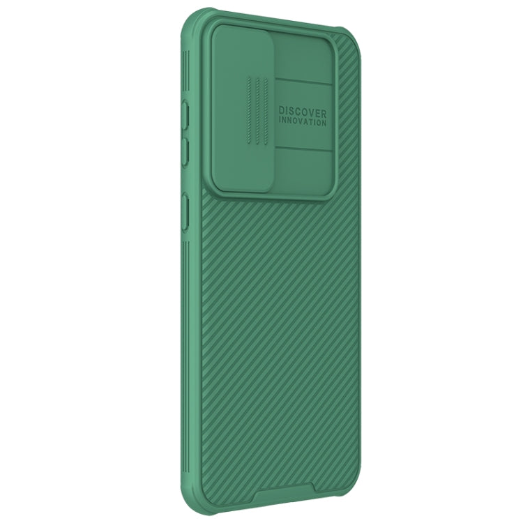 For Samsung Galaxy S24+ 5G NILLKIN Black Mirror Pro Series Camshield PC Phone Case(Green) - Galaxy S24+ 5G Cases by NILLKIN | Online Shopping South Africa | PMC TechLife | Buy Now Pay Later Mobicred