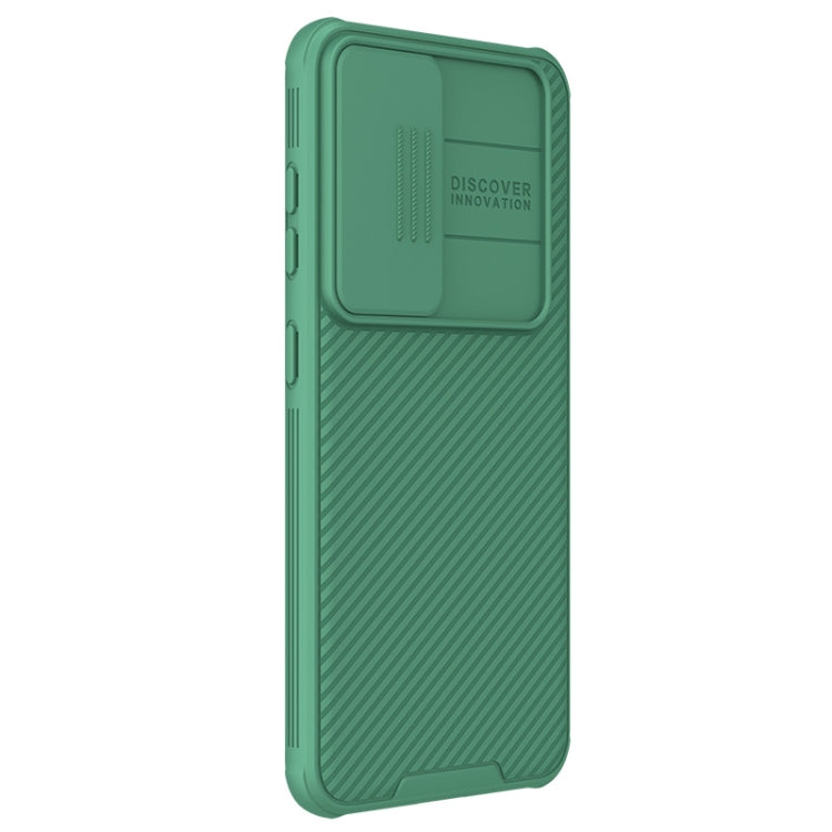 For Samsung Galaxy S24 5G NILLKIN Black Mirror Pro Series Camshield PC Phone Case(Green) - free shipping - PMC TechLife - Order now!