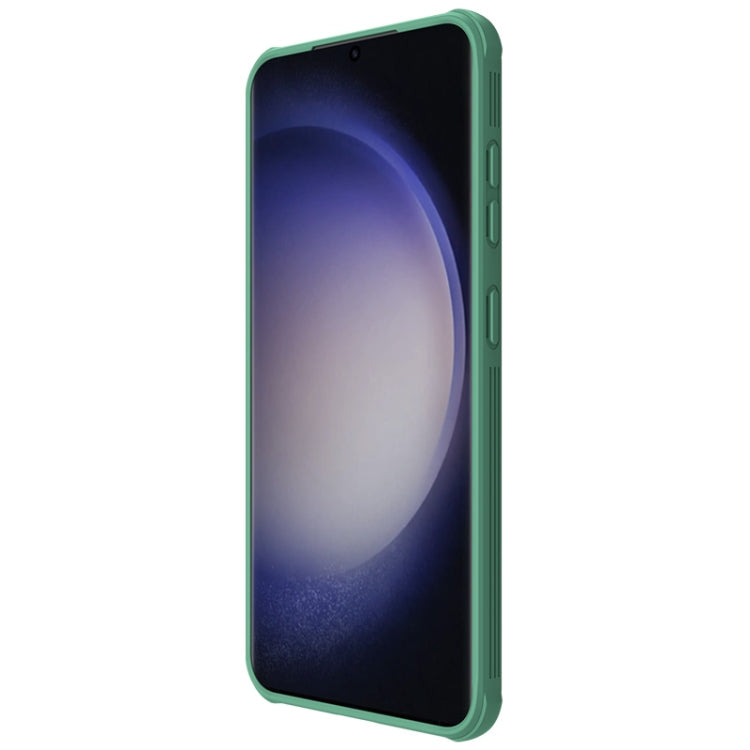 For Samsung Galaxy S24 5G NILLKIN Black Mirror Pro Series Camshield PC Phone Case(Green) - free shipping - PMC TechLife - Order now!