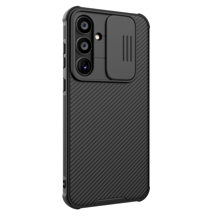 For Samsung Galaxy A55 NILLKIN Black Mirror Pro Series Camshield PC Phone Case(Black) - Galaxy Phone Cases by NILLKIN | Online Shopping South Africa | PMC Jewellery