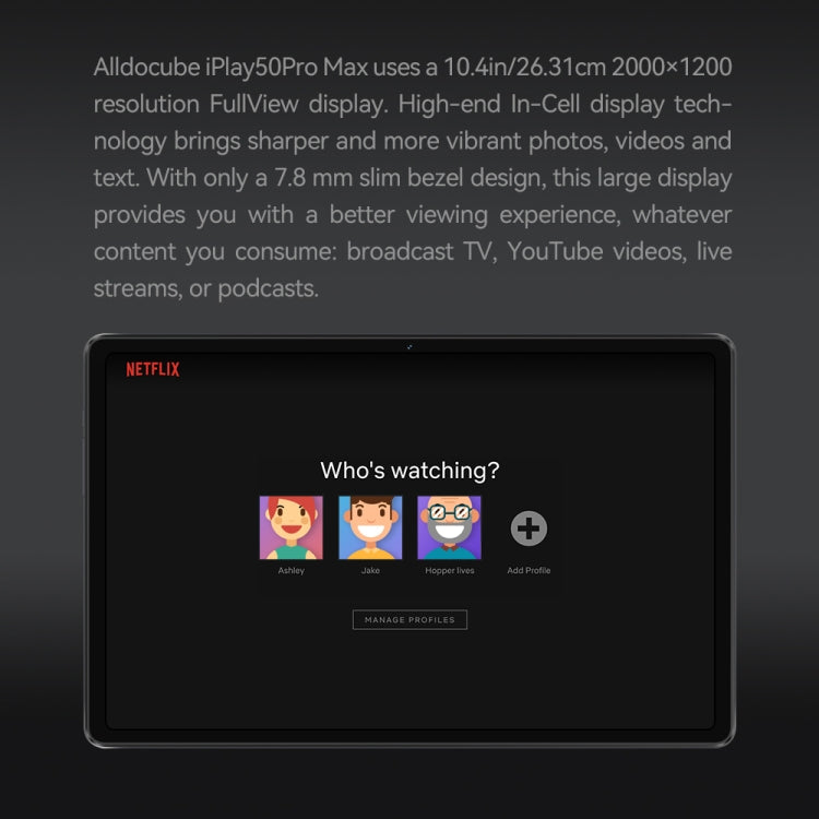 ALLDOCUBE iPlay 50 Pro Max 4G LTE Tablet, 8GB+256GB, 10.4 inch Android 13 Helio G99 Octa Core Support Dual SIM(Grey) - free shipping - PMC TechLife - Order now!