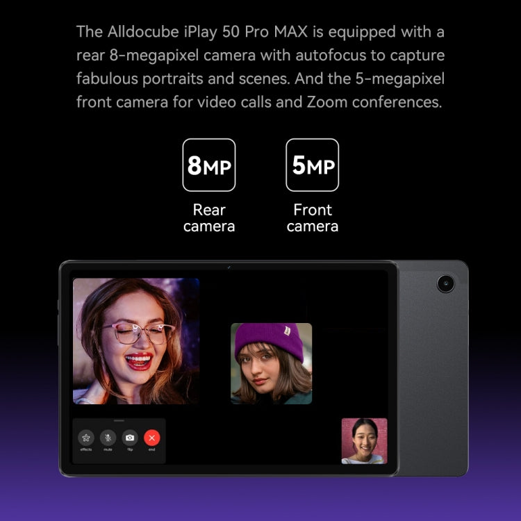 ALLDOCUBE iPlay 50 Pro Max 4G LTE Tablet, 8GB+256GB, 10.4 inch Android 13 Helio G99 Octa Core Support Dual SIM(Grey) - free shipping - PMC TechLife - Order now!