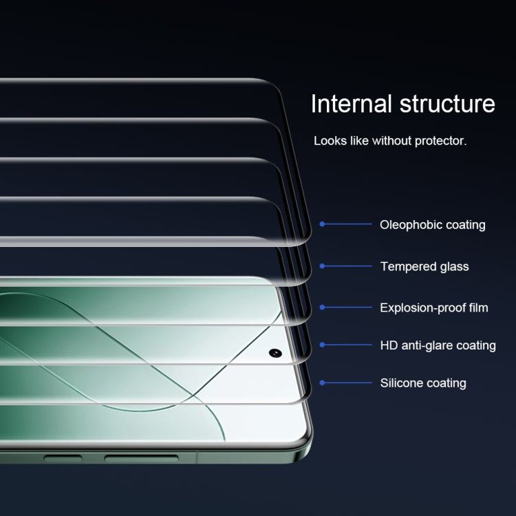 For Xiaomi 14 Pro NILLKIN 3D CP+MAX Anti-Explosion Full Coverage Tempered Glass Film - 14 Pro Tempered Glass by NILLKIN | Online Shopping South Africa | PMC TechLife | Buy Now Pay Later Mobicred