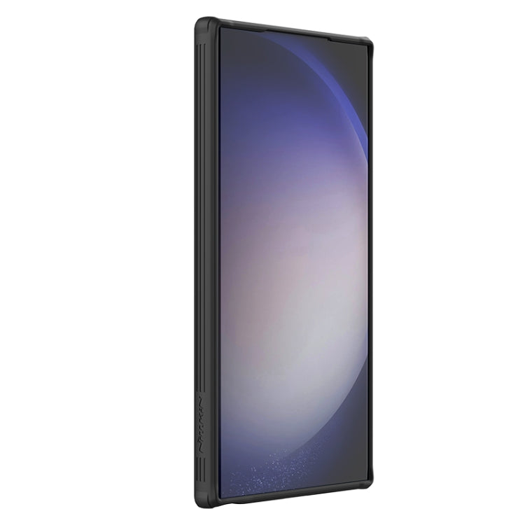 For Samsung Galaxy S24 Ultra 5G NILLKIN Black Mirror Prop CD Texture Mirror MagSafe Magnetic Phone Case(Black) - Galaxy S24 Ultra 5G Cases by NILLKIN | Online Shopping South Africa | PMC TechLife | Buy Now Pay Later Mobicred