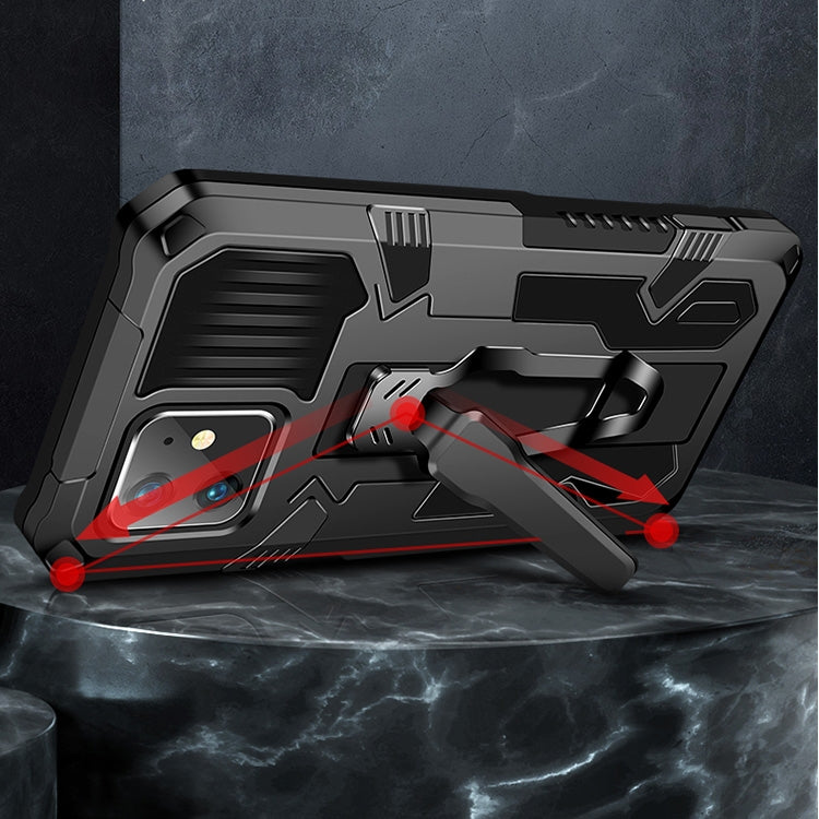 For iPhone 8 & 7 Machine Armor Warrior Shockproof PC + TPU Protective Case(Space Gray) - More iPhone Cases by NILLKIN | Online Shopping South Africa | PMC TechLife