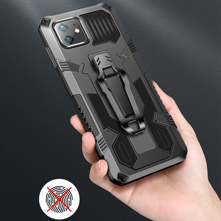 For iPhone 8 & 7 Machine Armor Warrior Shockproof PC + TPU Protective Case(Space Gray) - More iPhone Cases by NILLKIN | Online Shopping South Africa | PMC Jewellery