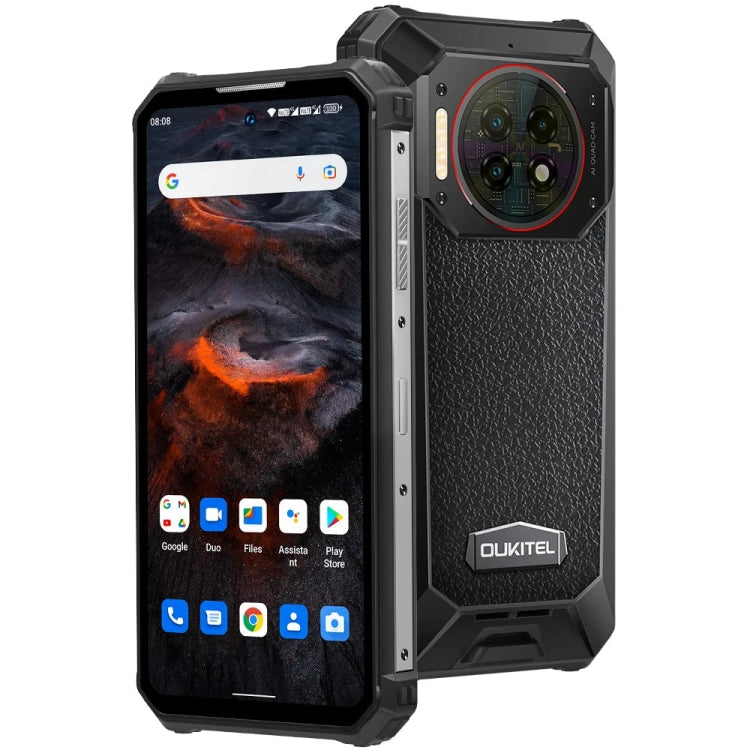 Oukitel WP19 Pro, 8GB+256GB, 6.8 inch MediaTek Helio G99 Octa-core, NFC, Network: 4G(Black) - free shipping - PMC TechLife - Order now!