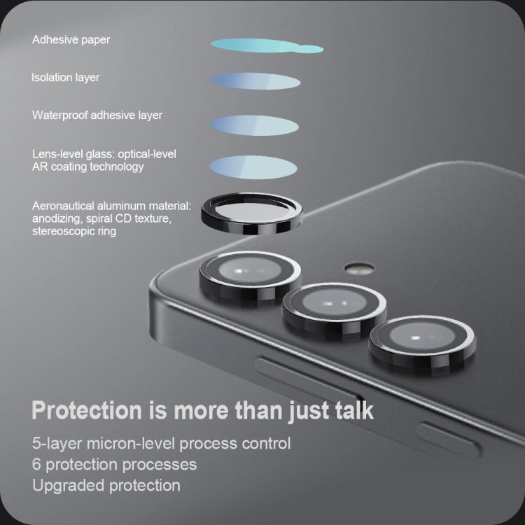 For Samsung Galaxy S24 5G NILLKIN Color Mirror Series Lens Film - For Samsung by NILLKIN | Online Shopping South Africa | PMC TechLife | Buy Now Pay Later Mobicred