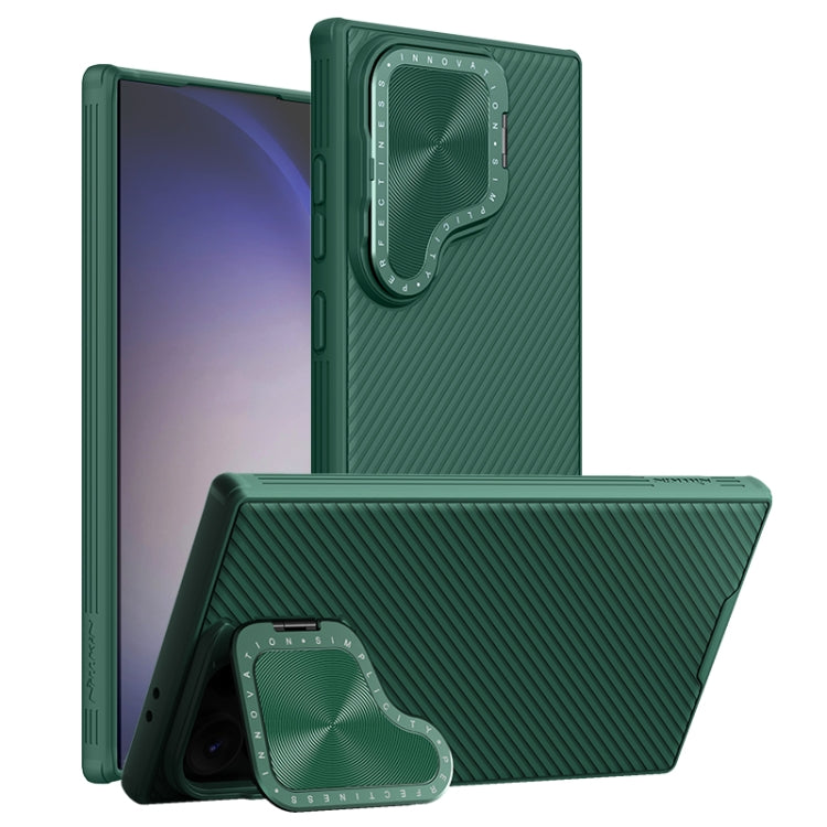 For Samsung Galaxy S24 Ultra 5G NILLKIN CamShield Prop PC Phone Case(Green) - Galaxy S24 Ultra 5G Cases by NILLKIN | Online Shopping South Africa | PMC TechLife | Buy Now Pay Later Mobicred