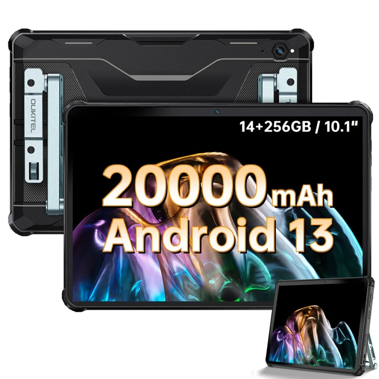 OUKITEL RT6 4G Network IP68/IP69K Rugged Tablet, 8GB+256GB, 10.1 inch Android 13 MediaTek MT8788 Octa Core Support Dual SIM, EU Plug(Orange) - free shipping - PMC TechLife - Order now!