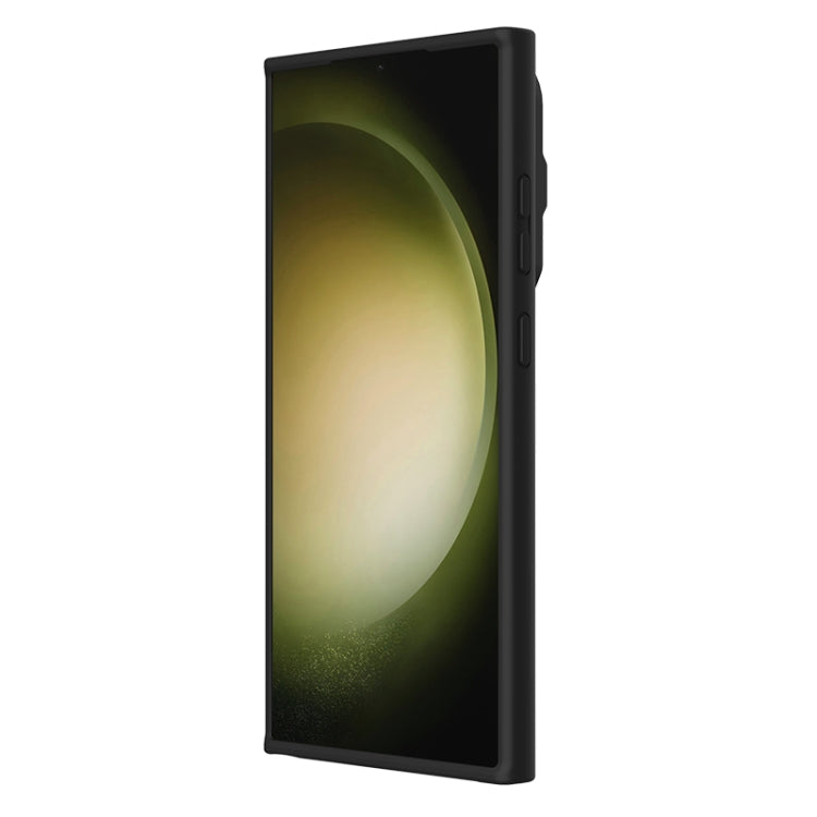 For Samsung Galaxy S24 Ultra 5G NILLKIN CamShield Prop MagSafe Liquid Silicone Phone Case(Black) - Galaxy S24 Ultra 5G Cases by NILLKIN | Online Shopping South Africa | PMC TechLife | Buy Now Pay Later Mobicred