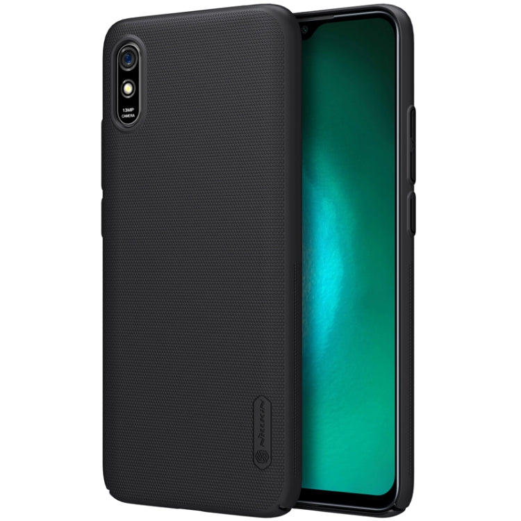 For Xiaomi Redmi 9A NILLKIN Frosted Concave-convex Texture PC Protective Case(Black) - Xiaomi Cases by NILLKIN | Online Shopping South Africa | PMC Jewellery