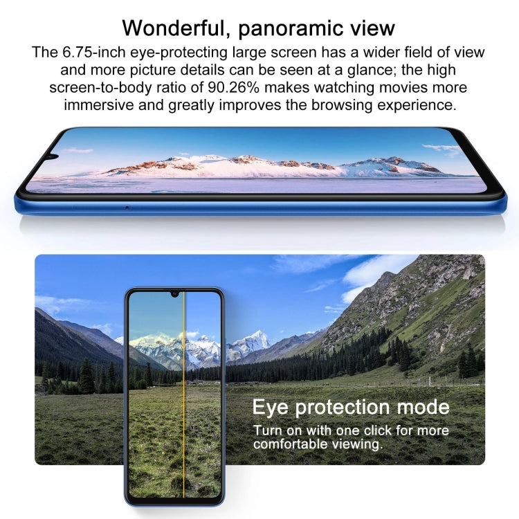 HUAWEI Enjoy 70z, 8GB+256GB, Side Fingerprint Identification, 6.75 inch HarmonyOS 4.0 Octa Core 2.4GHz, Network: 4G, Not Support Google Play(Black) - free shipping - PMC TechLife - Order now!