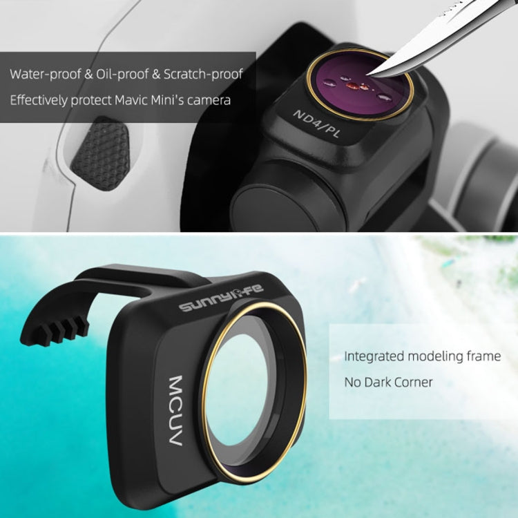 Sunnylife MM-FI9256 For DJI Mavic Mini / Mini 2 4 In 1 Drone ND4+ND8+ND16+ND32 Lens Filter - free shipping - PMC TechLife - Order now!