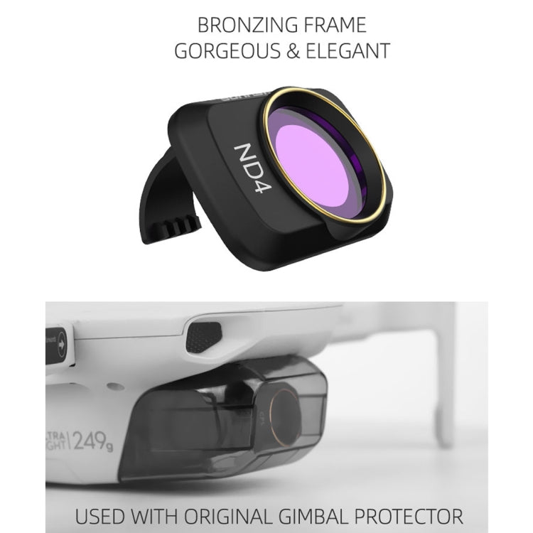 Sunnylife MM-FI9256 For DJI Mavic Mini / Mini 2 4 In 1 Drone ND4+ND8+ND16+ND32 Lens Filter - free shipping - PMC TechLife - Order now!