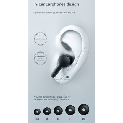 JOYROOM JR-TA1 Bluetooth 5.0 ANC TWS Active Noise Cancelling Wireless Bluetooth Earphone with Charging Box(Black) - TWS Earphone by JOYROOM | Online Shopping South Africa | PMC Jewellery