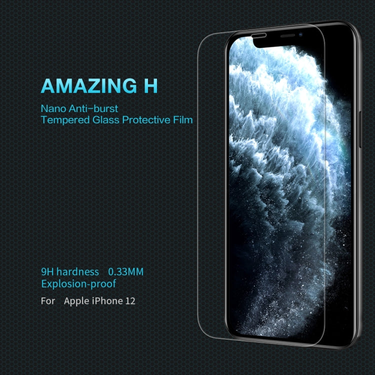 For iPhone 12 mini NILLKIN H Explosion-proof Tempered Glass Film - iPhone 12 mini Tempered Glass by NILLKIN | Online Shopping South Africa | PMC Jewellery