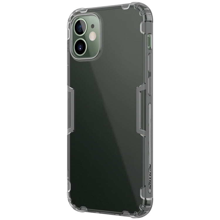 For iPhone 12 mini NILLKIN Nature TPU Transparent Soft Protective Case(Gray) - iPhone 12 mini Cases by NILLKIN | Online Shopping South Africa | PMC Jewellery