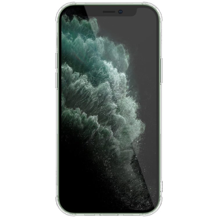 For iPhone 12 / 12 Pro NILLKIN Nature TPU Transparent Soft Protective Case(White) - iPhone 12 / 12 Pro Cases by NILLKIN | Online Shopping South Africa | PMC Jewellery