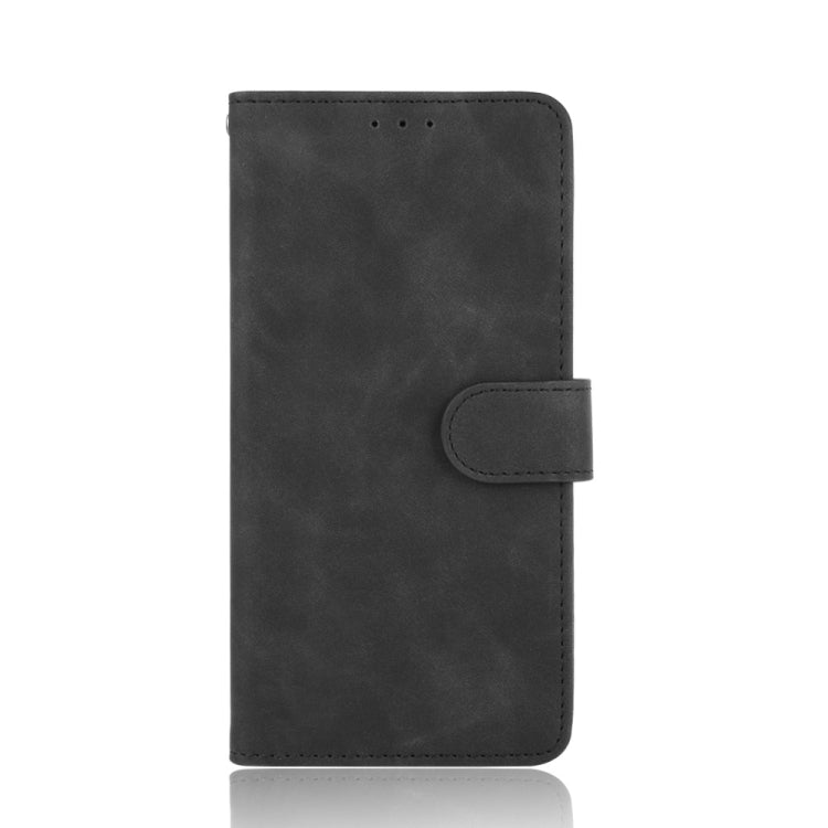 For OnePlus 7 Pro Solid Color Skin Feel Magnetic Buckle Horizontal Flip Calf Texture PU Leather Case with Holder & Card Slots & Wallet(Black) - OnePlus Cases by PMC TechLife | Online Shopping South Africa | PMC TechLife | Buy Now Pay Later Mobicred