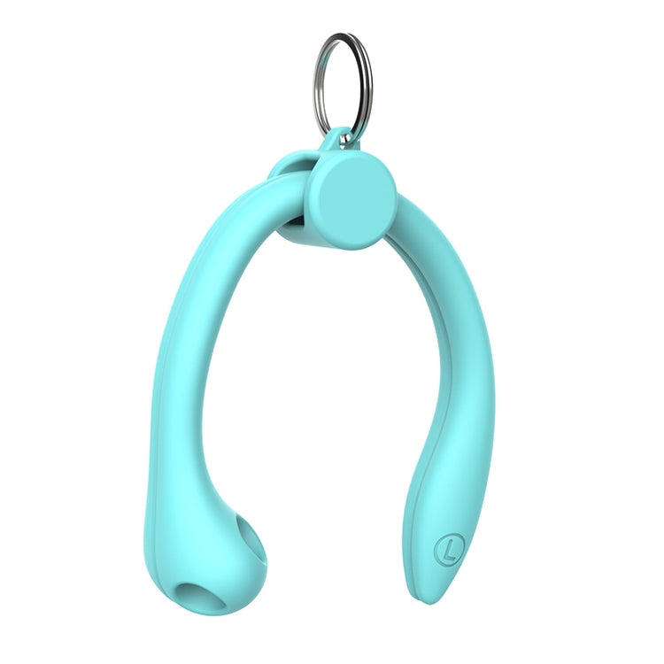 For AirPods 1 / 2 / AirPods Pro / Huawei FreeBuds 3 Wireless Earphones Silicone Anti-lost Lanyard Ear Hook(Mint Green) - Anti-lost & Holder by PMC Jewellery | Online Shopping South Africa | PMC Jewellery