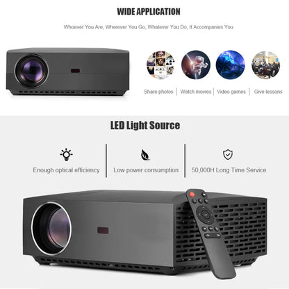 VIVIBRIGHT F30UP 1920x1080 4200 Lumens Portable Home Theater Wireless Smart Projector, Android Version - LED Projector by VIVIBRIGHT | Online Shopping South Africa | PMC Jewellery