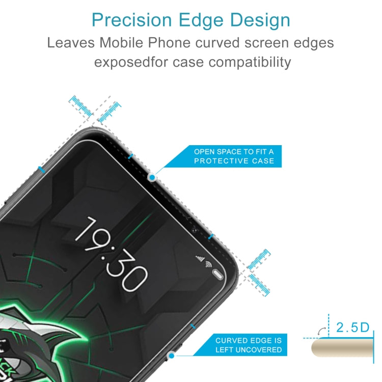 For Xiaomi Black Shark 3 / Black Shark 3S 50 PCS 0.26mm 9H 2.5D Tempered Glass Film -  by PMC TechLife | Online Shopping South Africa | PMC TechLife