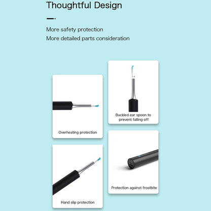 Bebird C3 4.5mm Wireless Wifi High-definition Visual Ear Spoon 3 Million Pixels Out Ear Visual Ear Spoon with IP67 Waterproof(Black) - Ear Care Tools by Bebird | Online Shopping South Africa | PMC Jewellery