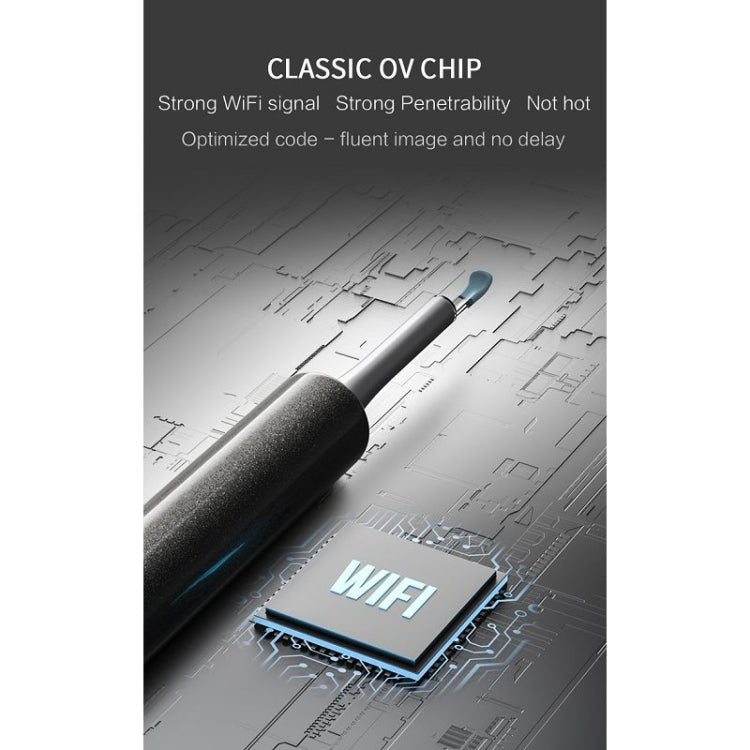 Bebird C3 Pro 2.4G 3.5mm Wireless Wifi High-definition Visual Ear Spoon 3 Million Pixels Out Ear Visual Ear Spoon(White) - free shipping - PMC TechLife - Order now!