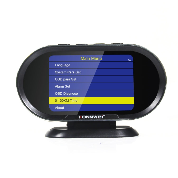 KONNWEI KW206 2 in 1 OBDII / EOBD12V Car Fault Scanner + 3.5 inch LCD Monitor - free shipping - PMC TechLife - Order now!