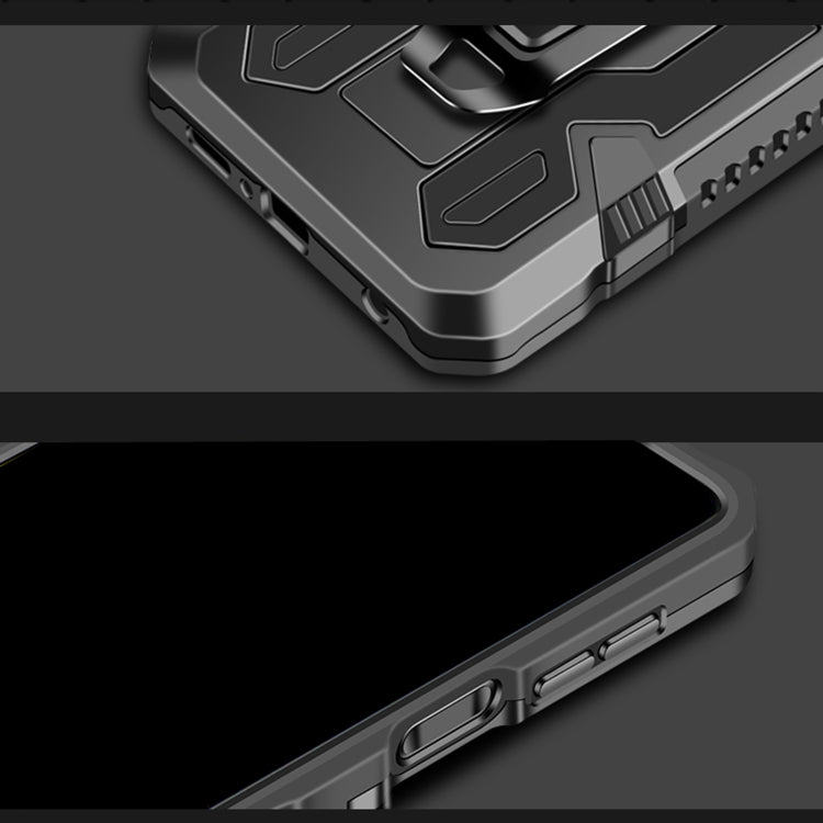 For Xiaomi Poco X3 / Poco X3 FNC / X3 Pro Armor Warrior Shockproof PC + TPU Protective Case(Blue) - Xiaomi Cases by PMC TechLife | Online Shopping South Africa | PMC TechLife | Buy Now Pay Later Mobicred